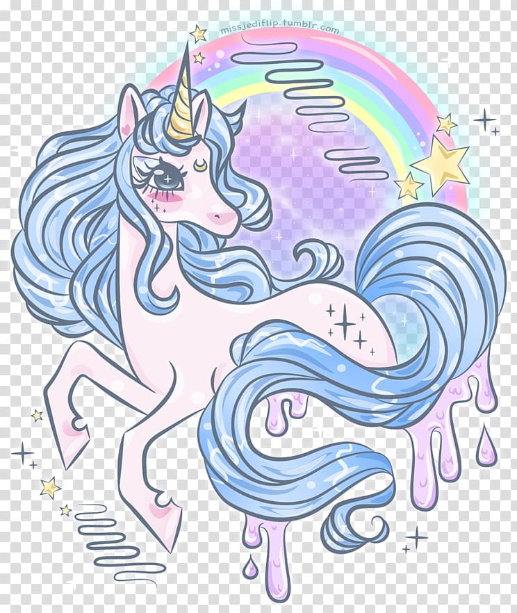 Unicorn Drawing, Kawaii, Pastel, Goth Subculture, Painting, Watercolor Painting, Line, Mane transparent background PNG clipart