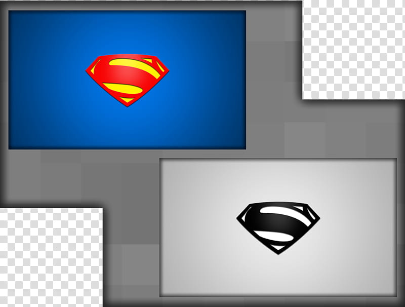 The-House-of-El--, two black and red Superman logo transparent background PNG clipart