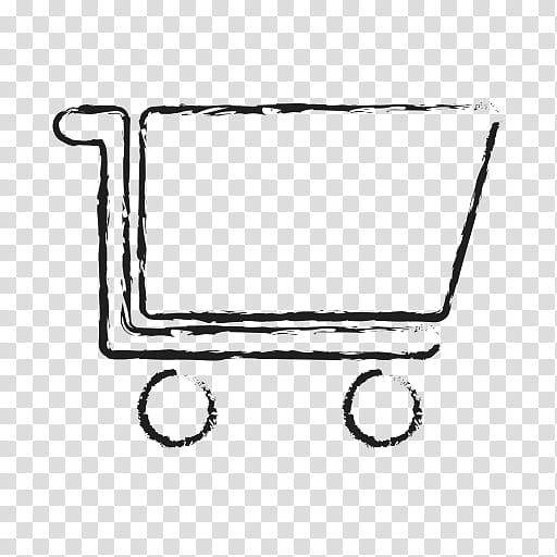 Shopping Cart, Goods, Shopping Bag, Ecommerce, White, Black, Black And White
, Line Art transparent background PNG clipart