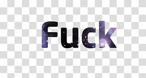 , purple Fuck text illustration transparent background PNG clipart
