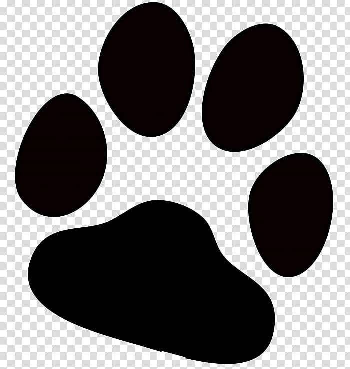 Dog And Cat, Paw, Footprint, Printing, Claw, Wolf, Blackandwhite transparent background PNG clipart