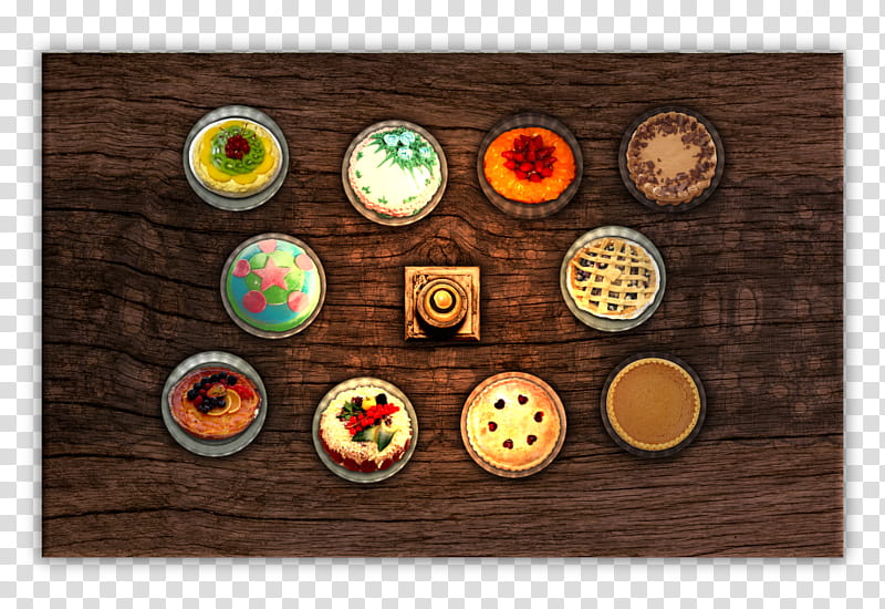 RPG Map Elements , assorted desserts on the table transparent background PNG clipart