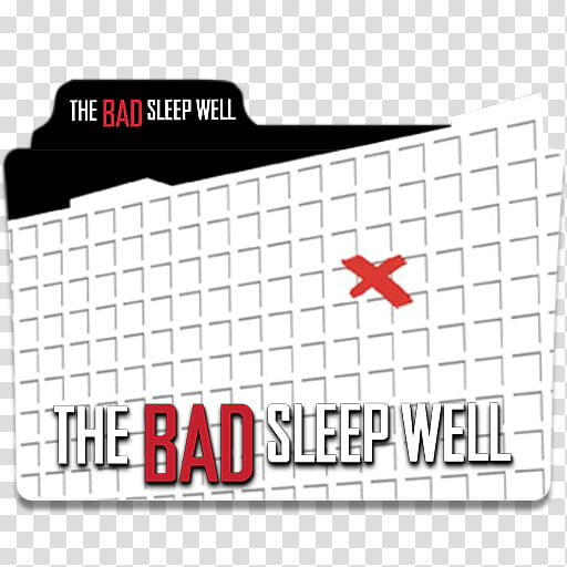 Requested Movies Folder Icon , the bad, The Bad Sleep Well folder transparent background PNG clipart