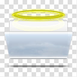 Heaven Hell, white and red plastic container transparent background PNG clipart