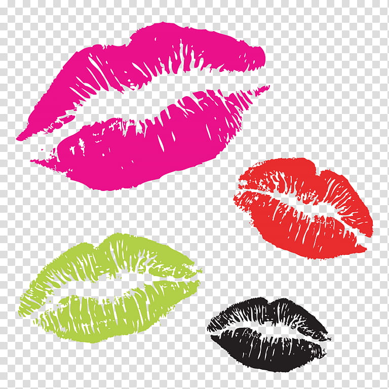 Kiss, Lips, Cartoon, Drawing, Lipstick, Stencil, Watercolor Painting, Pink transparent background PNG clipart