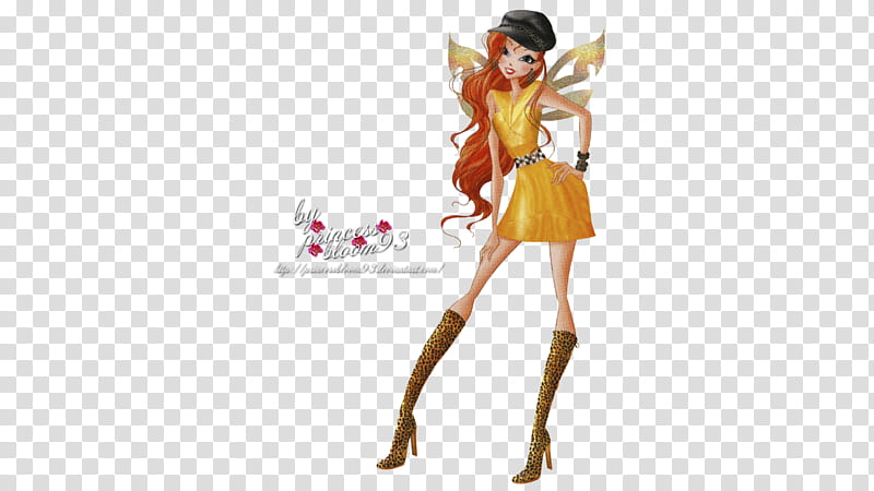Winx Club Bloom Couture transparent background PNG clipart