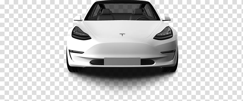 Luxury, Tesla Model 3, Car, Bumper, Tesla Model S, Tesla Inc, Vehicle, Electric Car transparent background PNG clipart