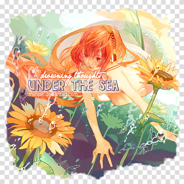 Under the sea transparent background PNG clipart