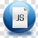 The Spherical Icon Set, file_JavaScript, white background with JS text overlay transparent background PNG clipart