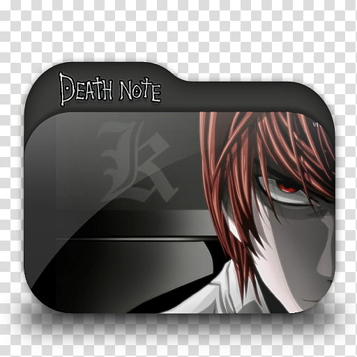 Deathnote Anime Folder Icon, Death Note file icon transparent background  PNG clipart | HiClipart