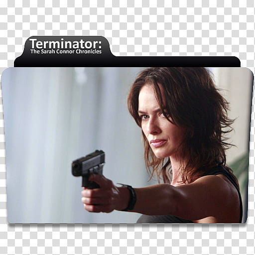 More TV Show folder icons, connor, Terminator: The Sarah Connor Chronicles folder icon transparent background PNG clipart