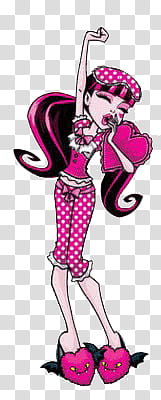 Monster High, profile of female transparent background PNG clipart