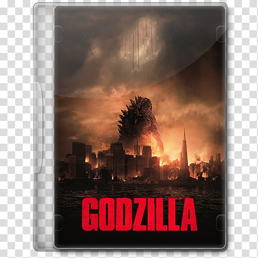 DVD Icon , Godzilla () transparent background PNG clipart