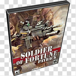 PC Games Dock Icons v , Soldier of Fortune Payback transparent background PNG clipart