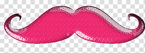 MOUSTACHES, pink mustache transparent background PNG clipart