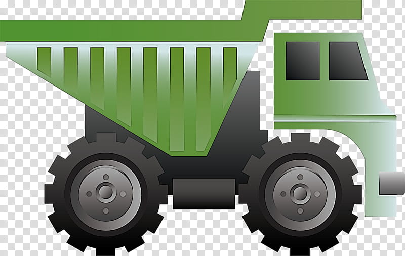 transport garbage truck vehicle construction equipment rolling transparent background PNG clipart