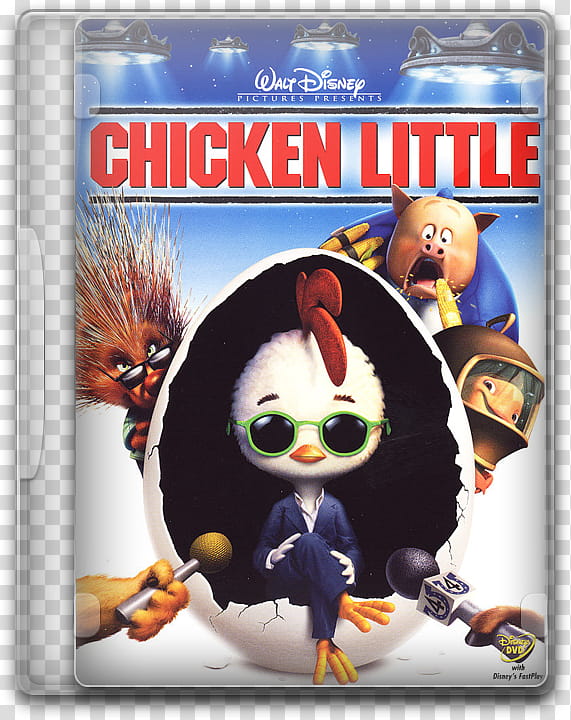 disney movie icons, chicken little transparent background PNG clipart