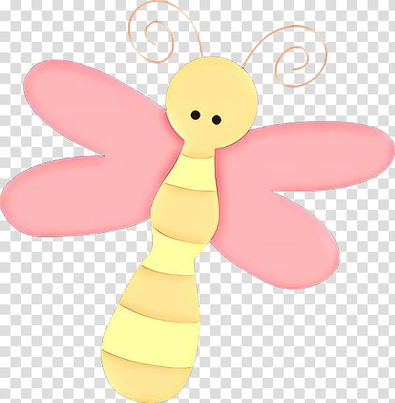 Baby toys, Cartoon, Pink, Dragonflies And Damseflies, Insect, Wing, Propeller, Butterfly transparent background PNG clipart