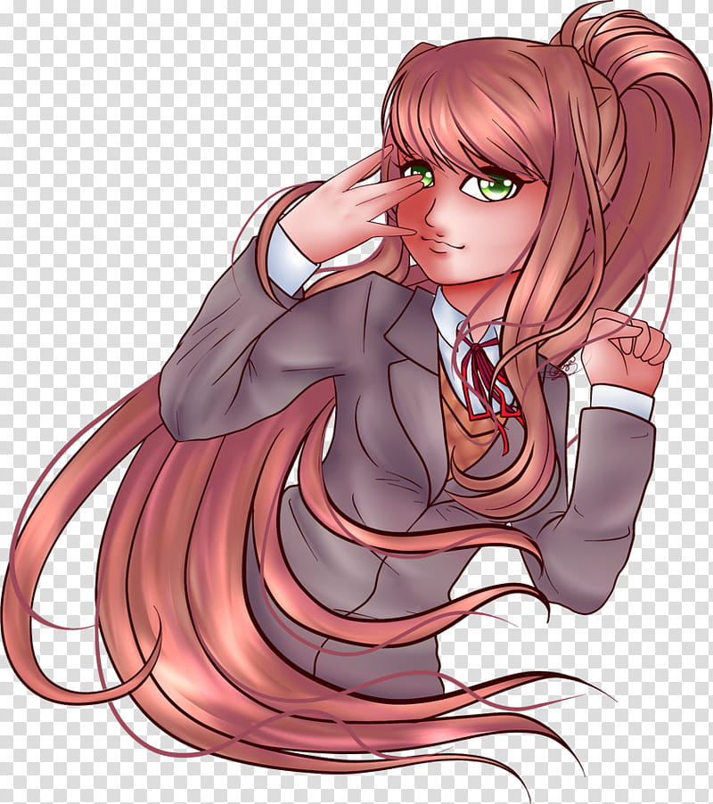 Monika transparent background PNG clipart