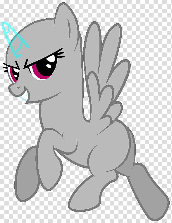 MLP Base , gray My Little Pony character transparent background PNG clipart