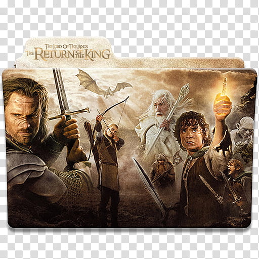 The Lord Of The Rings Collection Folder and Movie, M icon transparent background PNG clipart