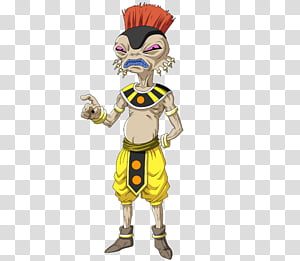 Arak God Of Destruction Universe alien in yellow bottoms