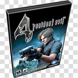 PC Games Dock Icons v , Resident Evil  transparent background PNG clipart