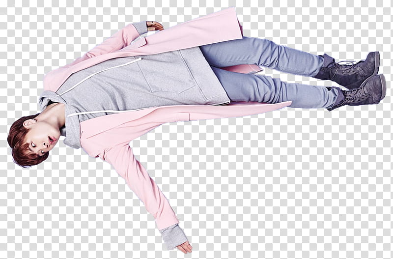 GOT FLY HQ RENDER , man in pink jacket transparent background PNG clipart