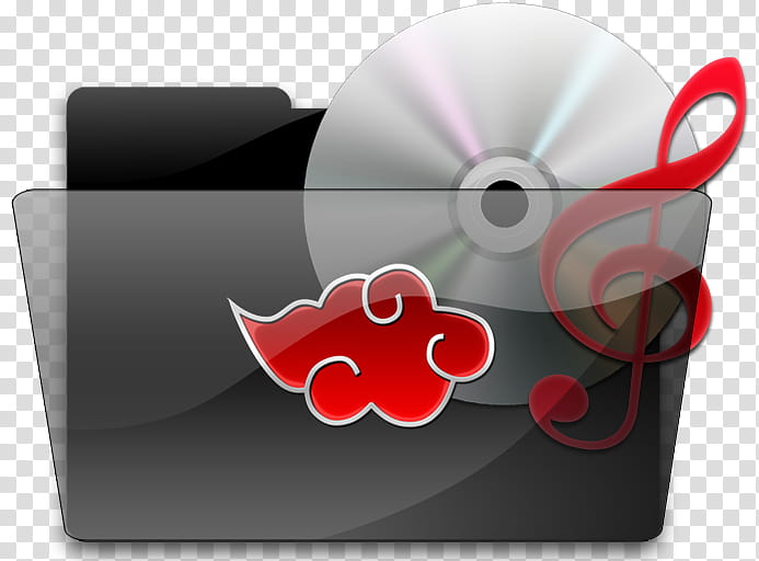 Akatsuki Folder Icon Set, Music Akatsuki Folder, music folder icon transparent background PNG clipart