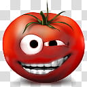 Sphere   , tomato with face transparent background PNG clipart