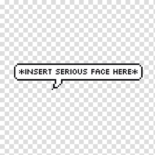 insert serious face here text transparent background PNG clipart