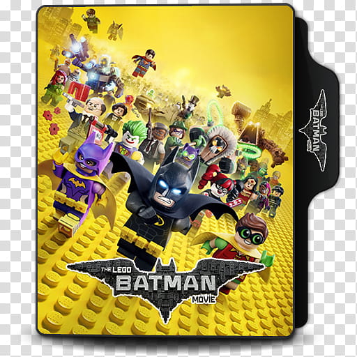 Movie Folder Icons Part , The LEGO Batman Movie transparent background PNG clipart