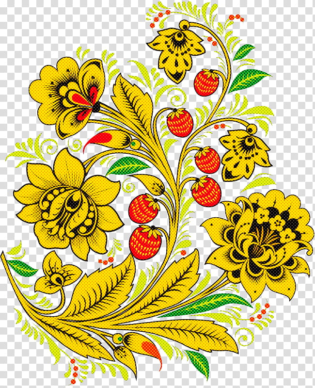 Floral design, Tagetes, Flower, Yellow, Plant, Cut Flowers, Pedicel transparent background PNG clipart