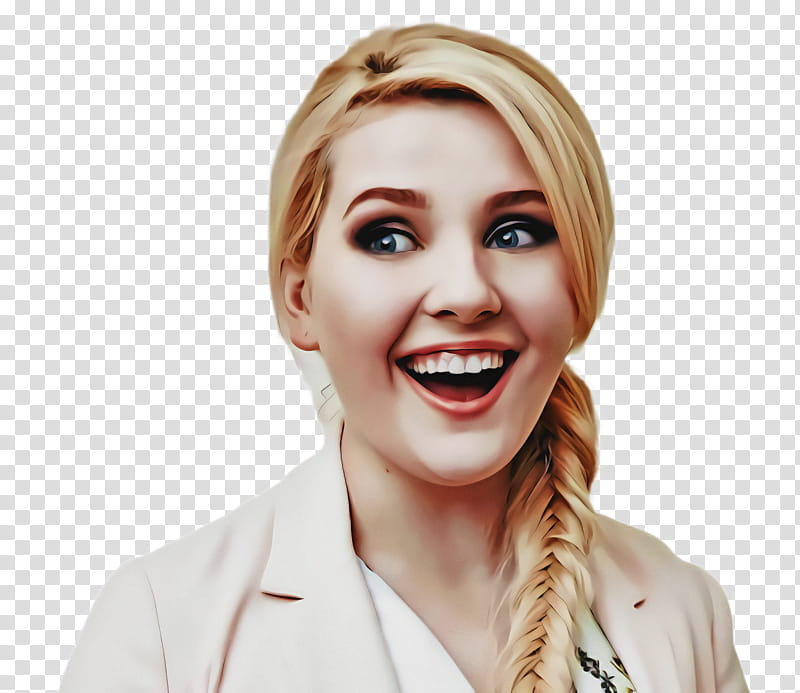 Happy Face, Abigail Breslin, Zombieland, Actress, Singer, Hair, Hair Coloring, Blond transparent background PNG clipart