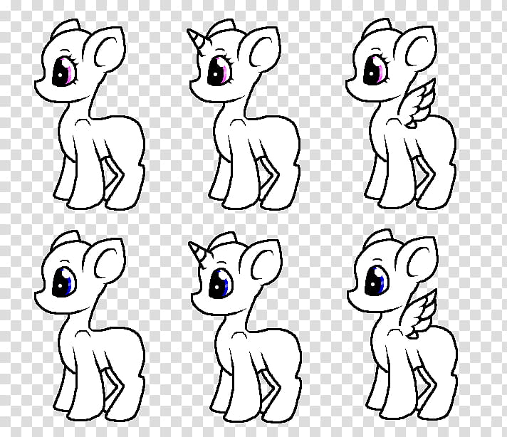Pony Adoptables Base,free-, My Little Pony character illustration transparent background PNG clipart