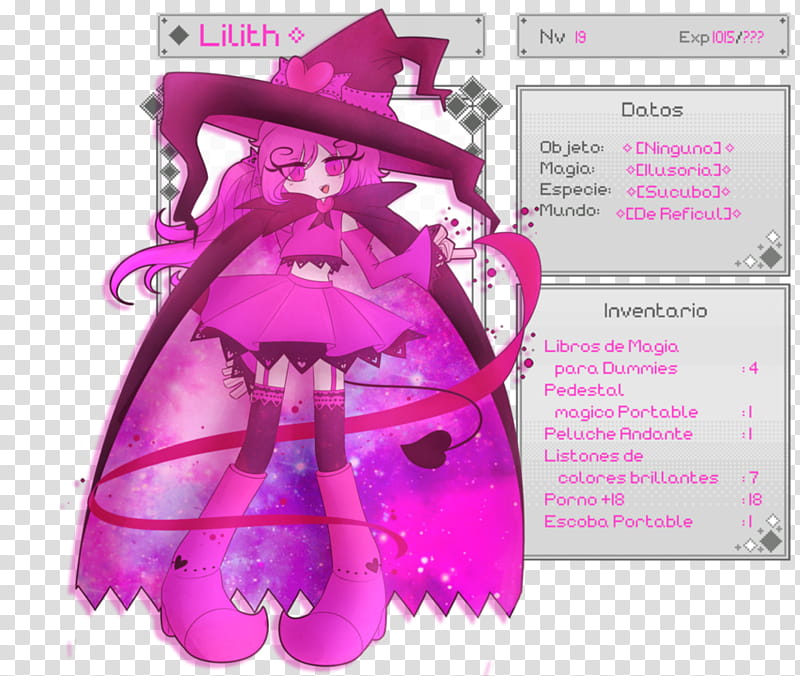 [ TGG ROL ] LILITH transparent background PNG clipart
