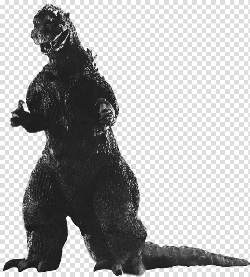 Godzilla  render transparent background PNG clipart