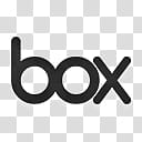 Box Sync Token Icons, Box Dark transparent background PNG clipart