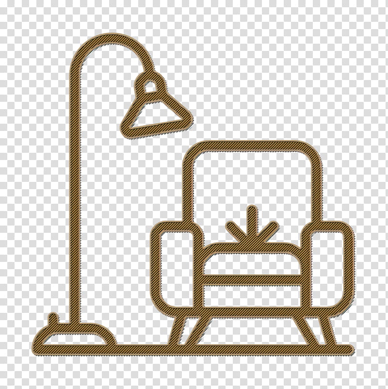 Lamp icon Interior design icon Living room icon, Furniture transparent background PNG clipart