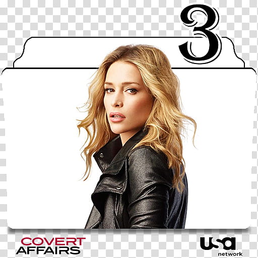 Covert Affiars series and season folder icon, Covert Affairs S ( transparent background PNG clipart
