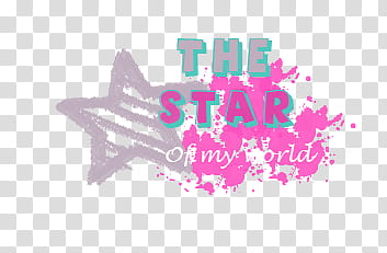 Text , blue background the star of my world text overlay transparent background PNG clipart