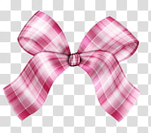pink plaid ribbon transparent background PNG clipart