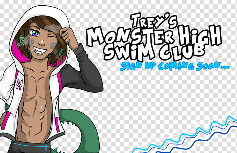Trey&#;s Monster High Swim Club transparent background PNG clipart