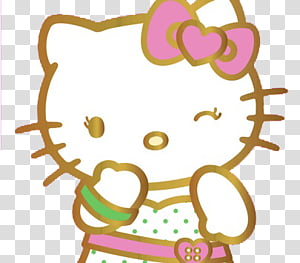 Hello Kitty transparent background PNG clipart thumbnail