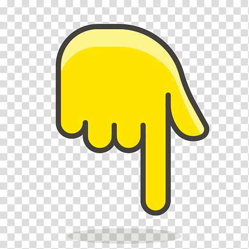 Line Emoji, Emoticon, Hand, Gesture, Author, Finger, Yellow, Sign transparent background PNG clipart