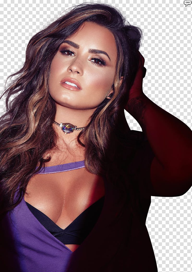 Demi Lovato O,,SAM () transparent background PNG clipart