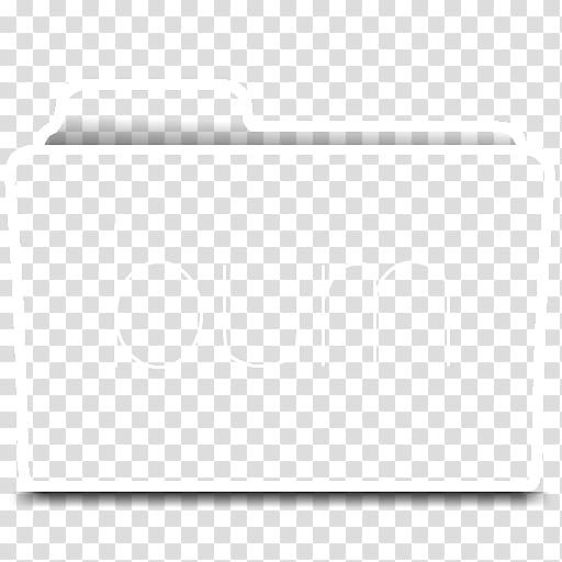 Outline Folders, white and black tablet computer transparent background PNG clipart