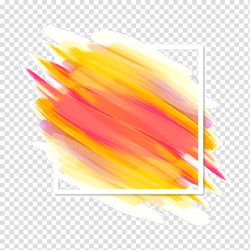 Paint Brush, Watercolor Painting, Paint Brushes, Ink Brush, Yellow, Orange, Line, Stick Candy transparent background PNG clipart