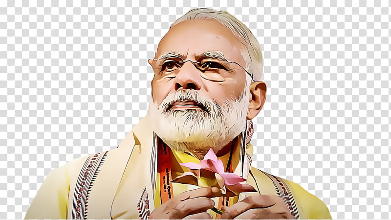 Narendra Modi, Beard, Prime Minister Of India, Post, Glasses, Moustache, Social Media, Team transparent background PNG clipart