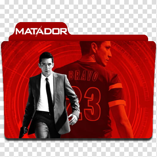 Summer Season Tv Series Folder Icon II , Matador transparent background PNG clipart